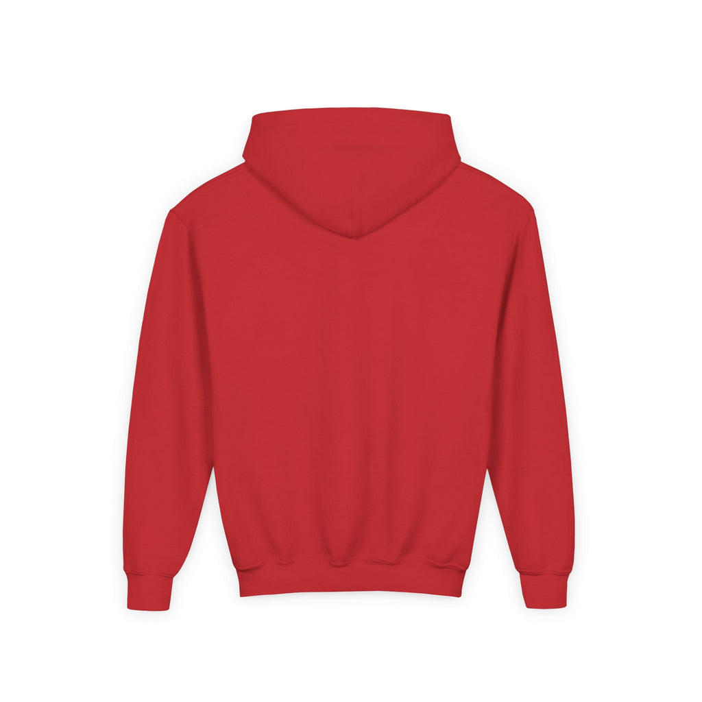 HALLOWEEN Youth Hoodie — Cozy Autumn Cabin Night Illustration