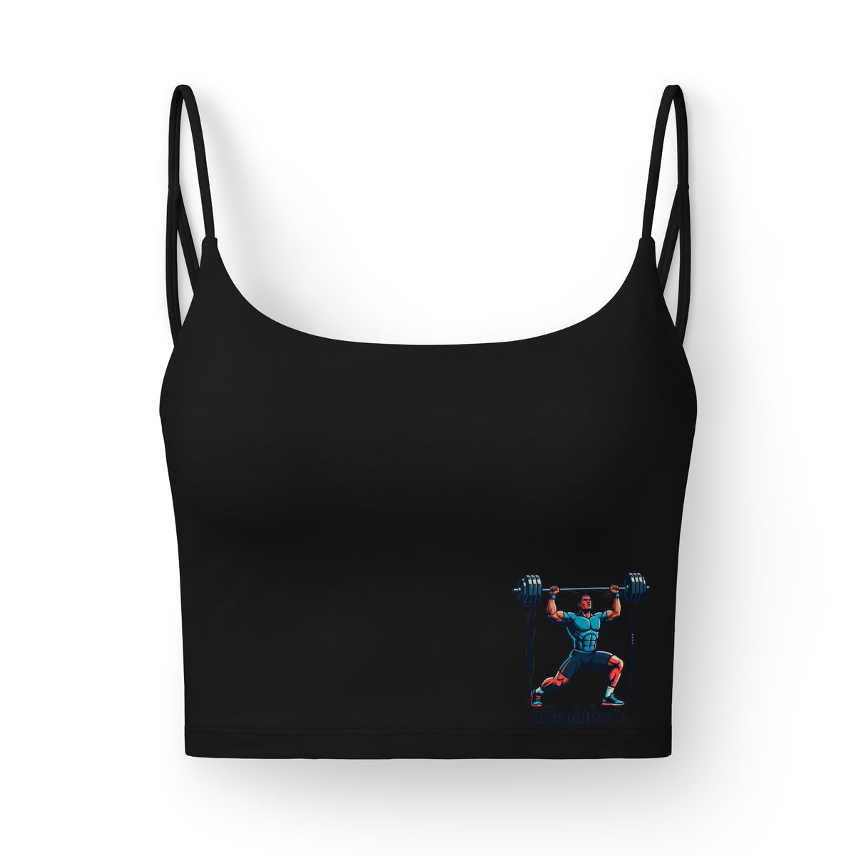 UNSTOPPABLE Luxe Strappy Crop Bra — Seamless Everyday Support