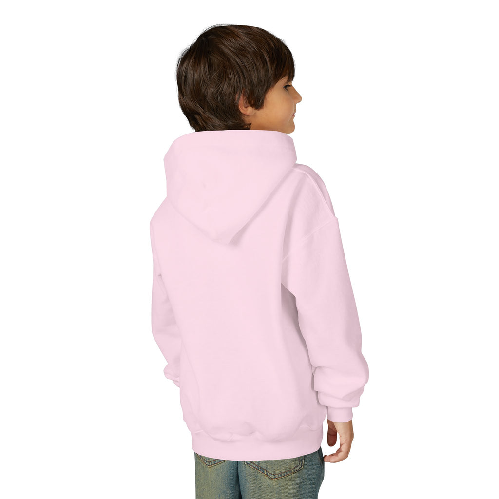 HALLOWEEN Youth Hoodie — Cozy Autumn Cabin Night Illustration