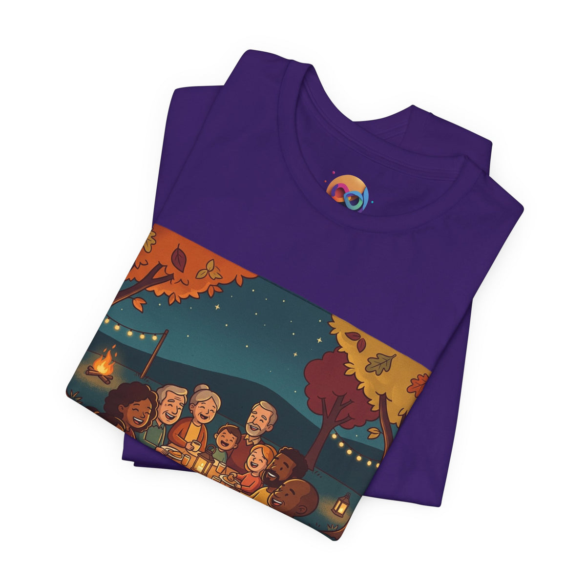 Gather Together T‑Shirt — Cozy Autumn Family Dinner Tee