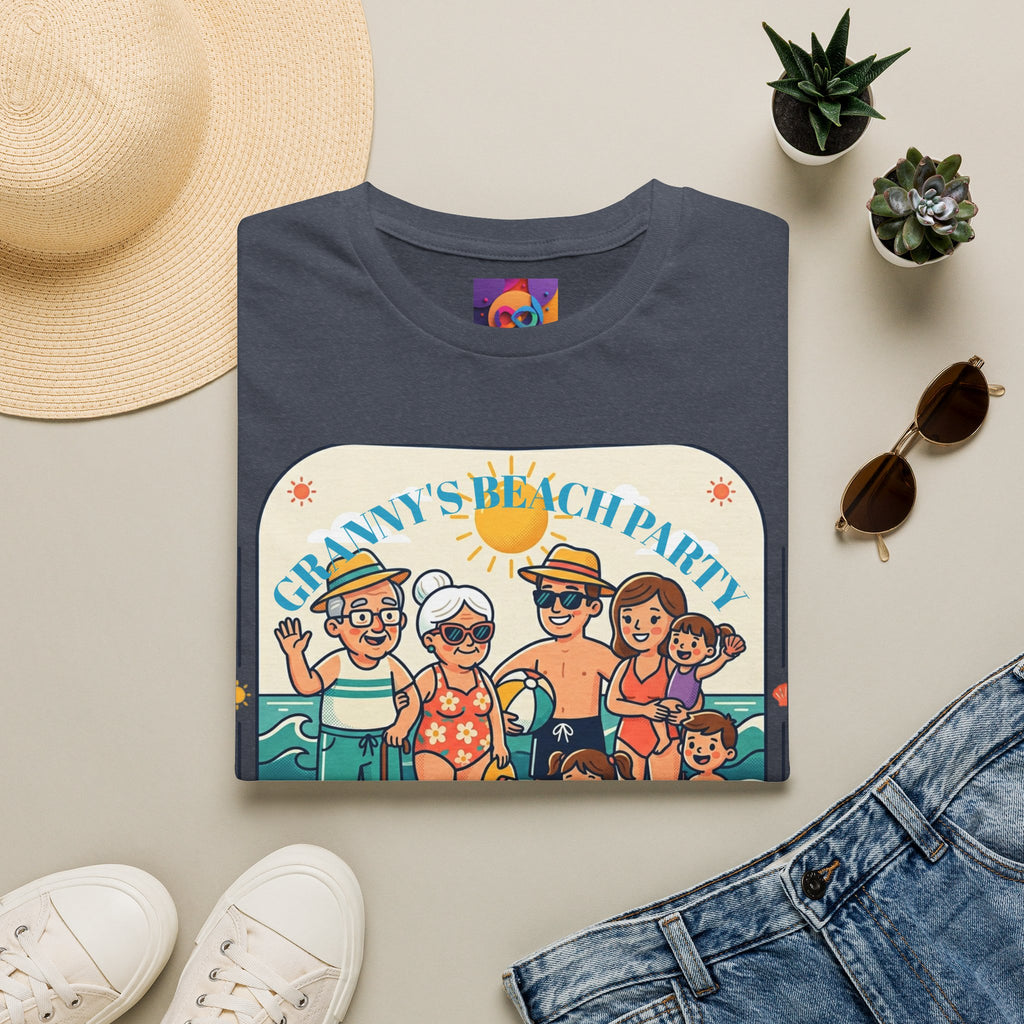 GRANNY’S Beach Party T-Shirt | Family Beach Cartoon Design