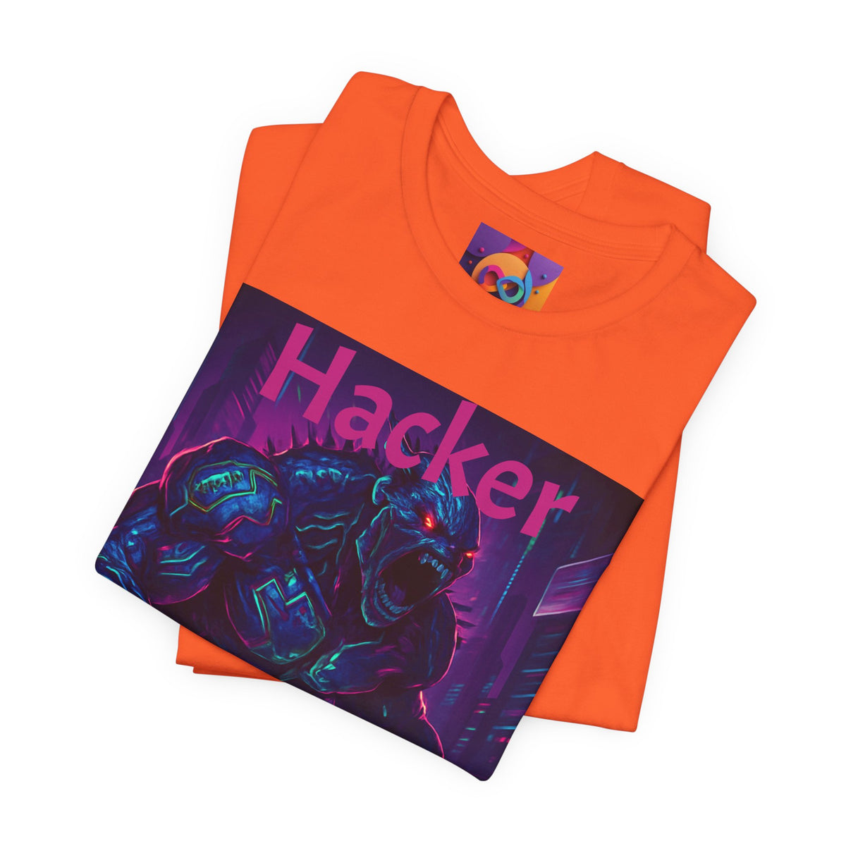 Monster Graphic Tee — '06/28/1971.' Dark Creature Illustration