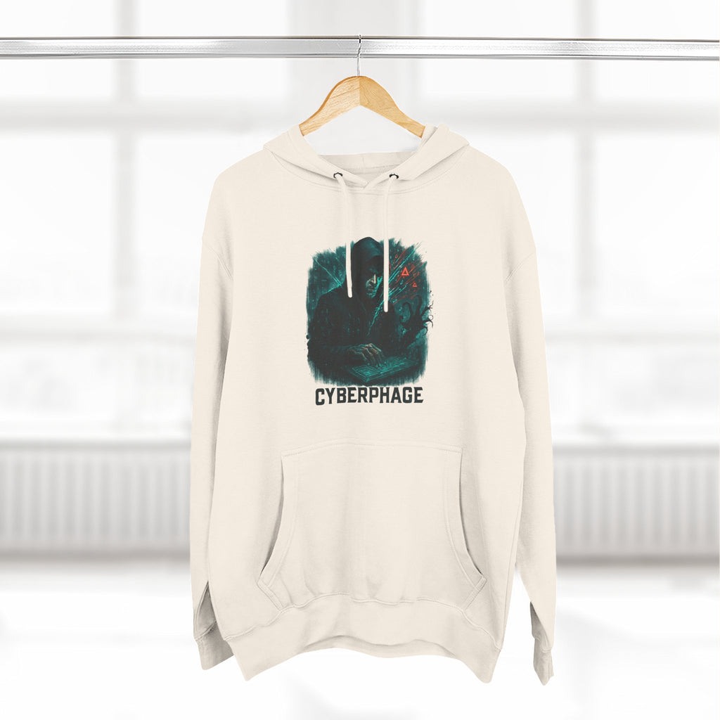 HALLOWEEN Cyberphage Graphic Hoodie | Cozy Fleece Sweatshirt.