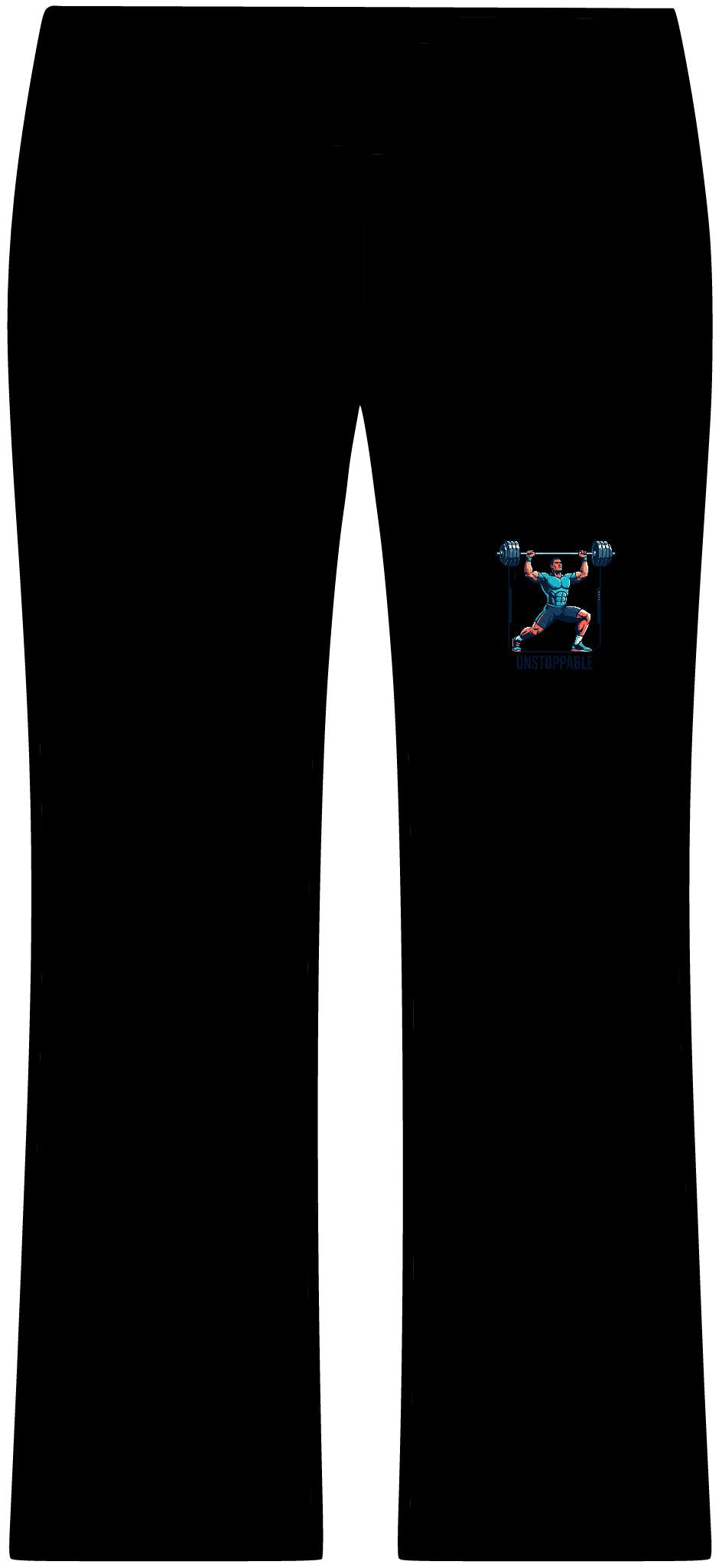 UNSTOPPABLE Fitness Pants — Women's NRG Weightlifting Leggings with Small Dumbbell Graphic
