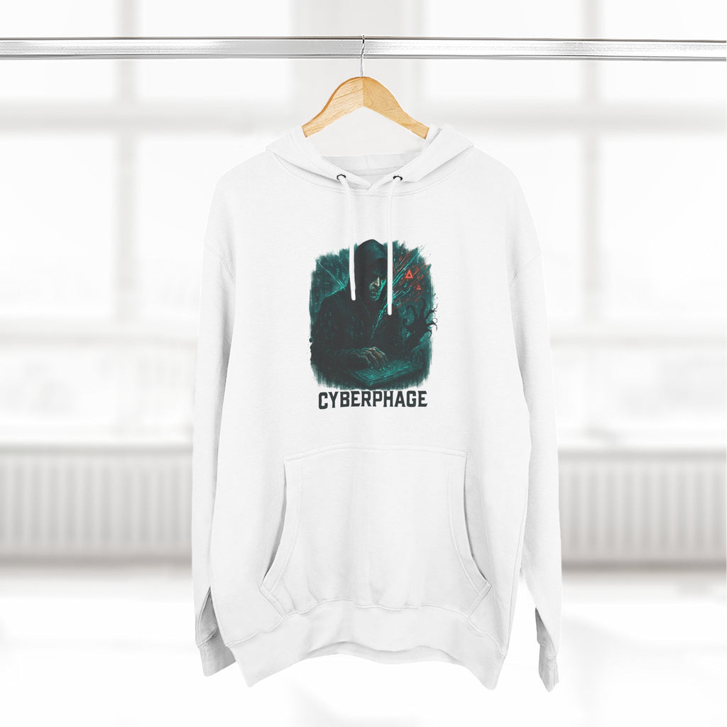 HALLOWEEN Cyberphage Graphic Hoodie | Cozy Fleece Sweatshirt.