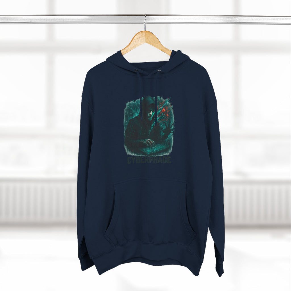 HALLOWEEN Cyberphage Graphic Hoodie | Cozy Fleece Sweatshirt.