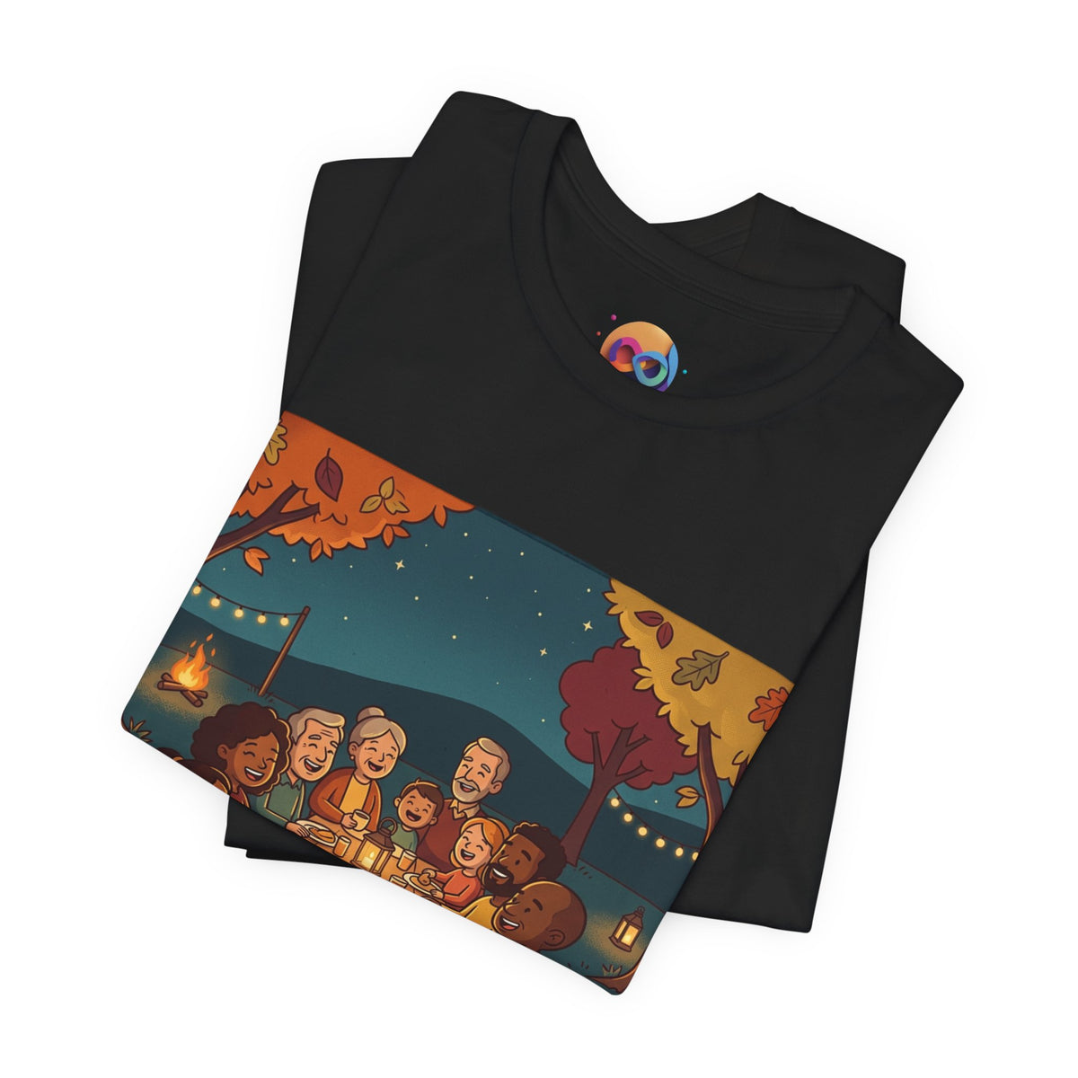 Gather Together T‑Shirt — Cozy Autumn Family Dinner Tee