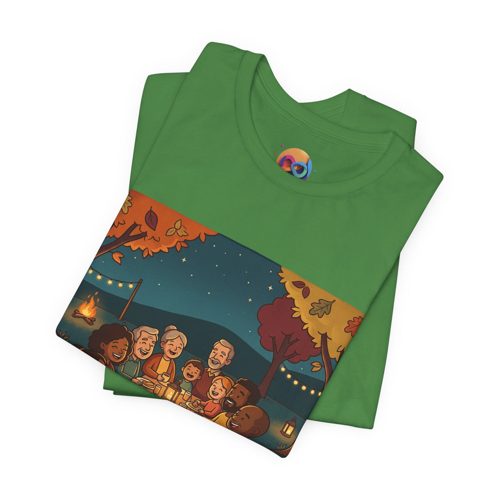 Gather Together T‑Shirt — Cozy Autumn Family Dinner Tee