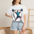 UNSTOPPABLE Weightlifter T-Shirt — Motivational Gym Tee for Fitness Enthusiasts