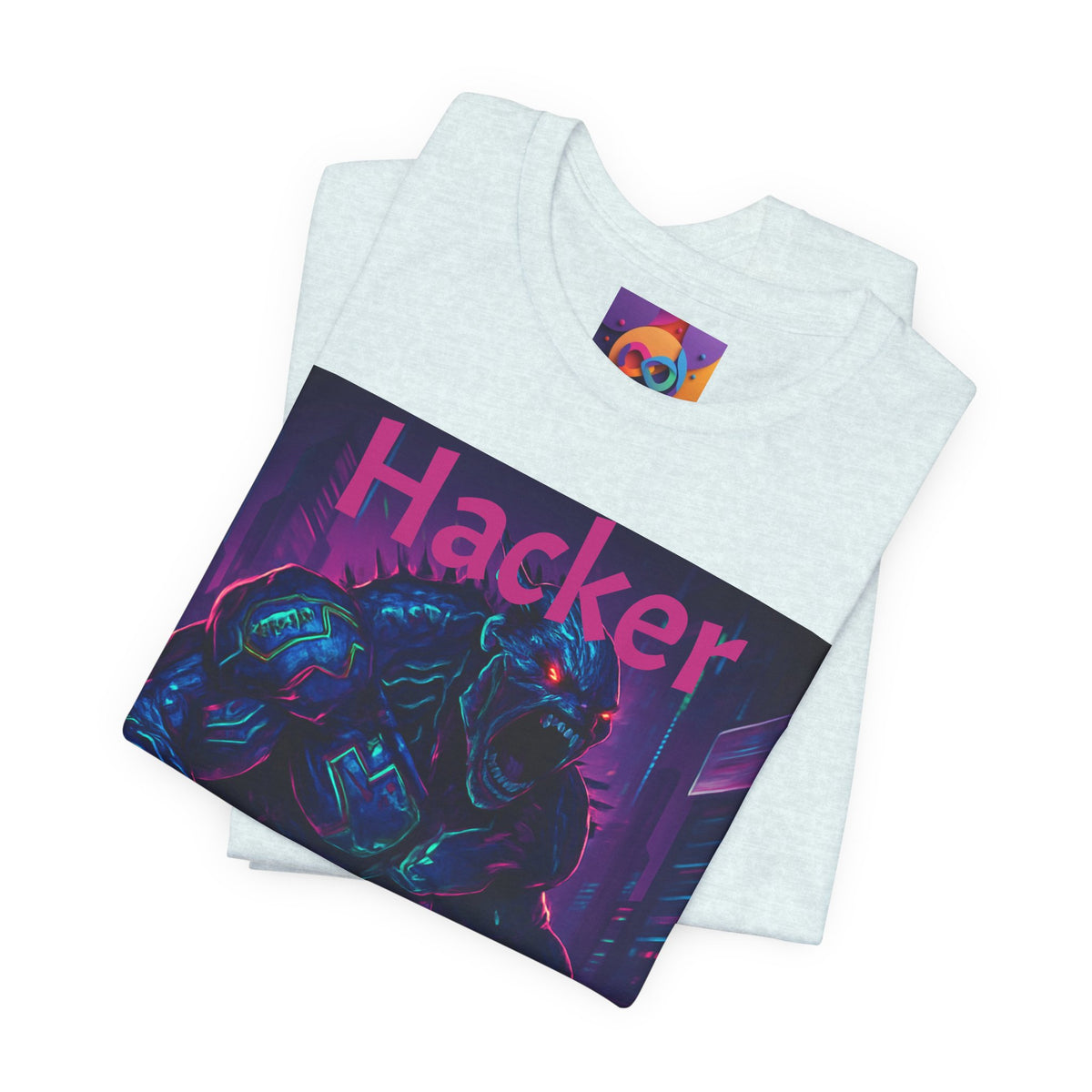 Monster Graphic Tee — '06/28/1971.' Dark Creature Illustration