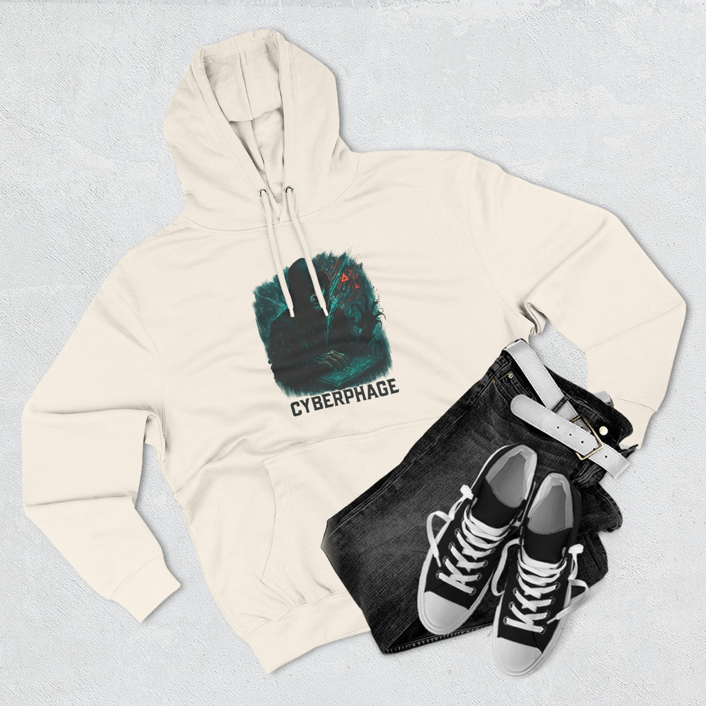 HALLOWEEN Cyberphage Graphic Hoodie | Cozy Fleece Sweatshirt.
