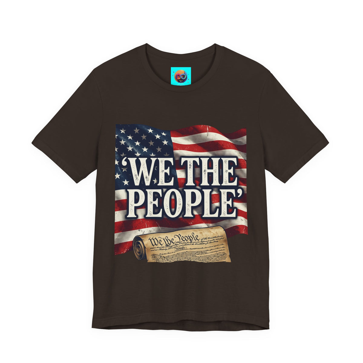 We The People T-Shirt – American Flag & Constitution Graphic Tee