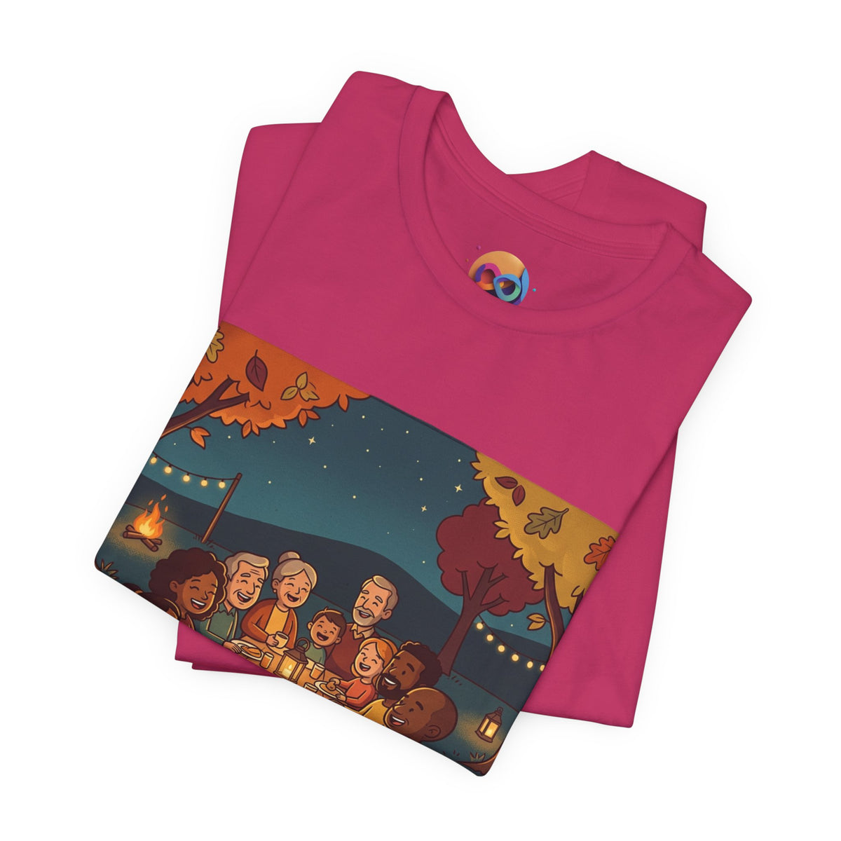 Gather Together T‑Shirt — Cozy Autumn Family Dinner Tee