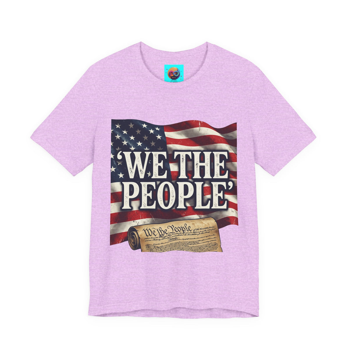 We The People T-Shirt – American Flag & Constitution Graphic Tee
