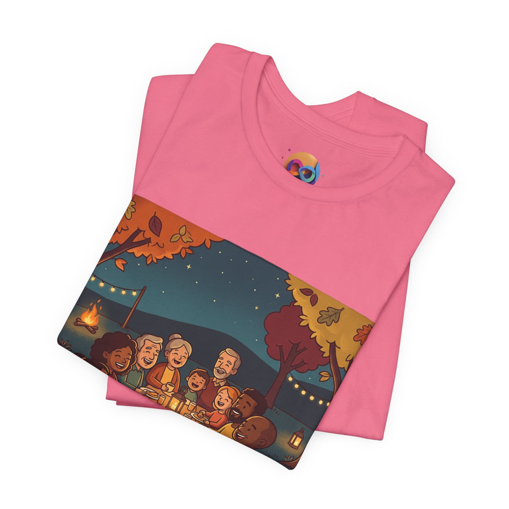 Gather Together T‑Shirt — Cozy Autumn Family Dinner Tee