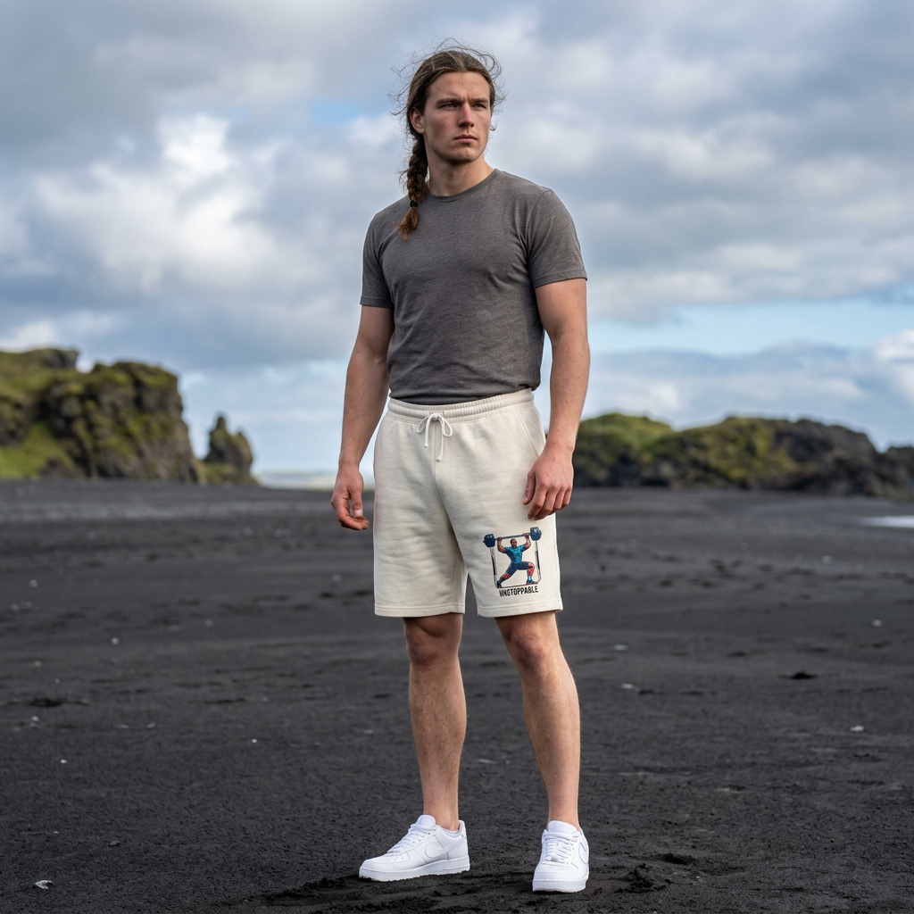 UNSTOPPABLE Sweat Shorts — Athletic Gym Lounge Shorts