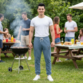 UNSTOPPABLE Embroidered Pocket Cat Sweatpants — Cozy Garment-Dyed Fleece Joggers