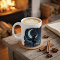 HALLOWEEN Witch Night Sky Mug — Magical Halloween 11oz Coffee Cup