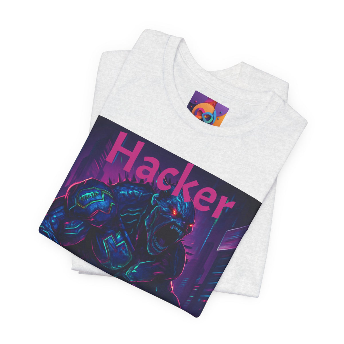 Monster Graphic Tee — '06/28/1971.' Dark Creature Illustration
