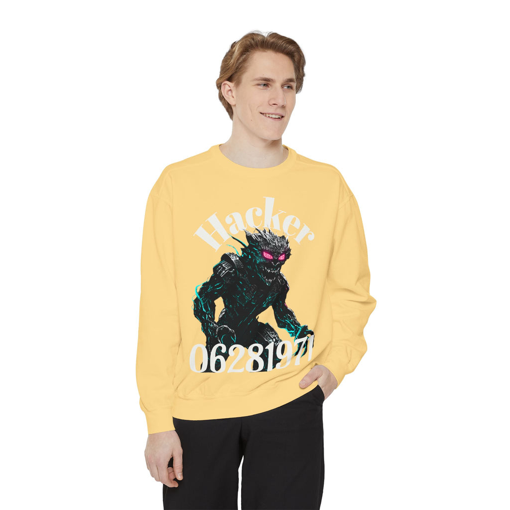 HALLOWEEN Hacker Monster Graphic sweatshirt.