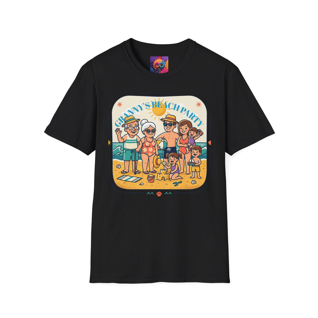 GRANNY’S Beach Party T-Shirt | Family Beach Cartoon Design