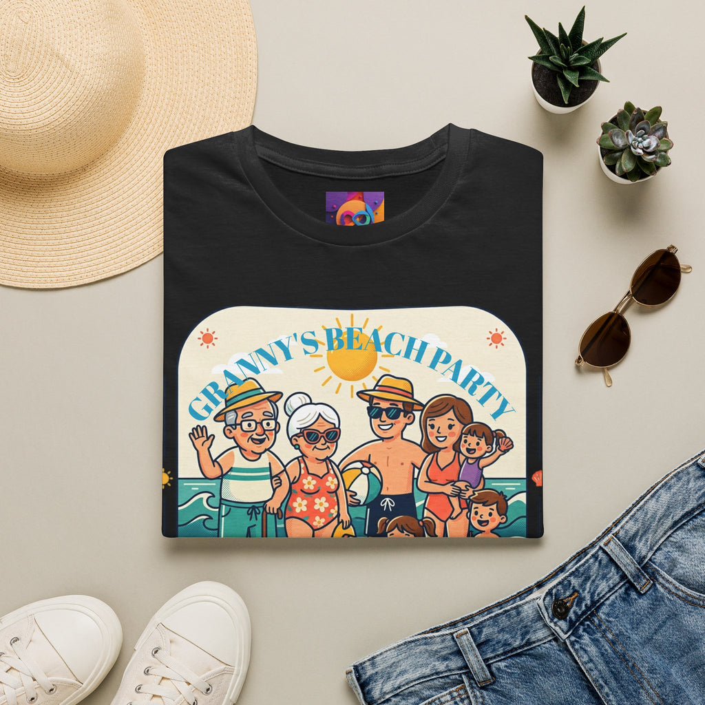 GRANNY’S Beach Party T-Shirt | Family Beach Cartoon Design