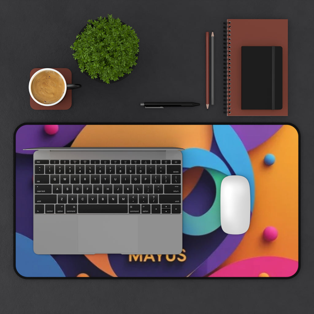 Colorful Infinity Desk Mat — MAYUS Gaming & Office Mousepad