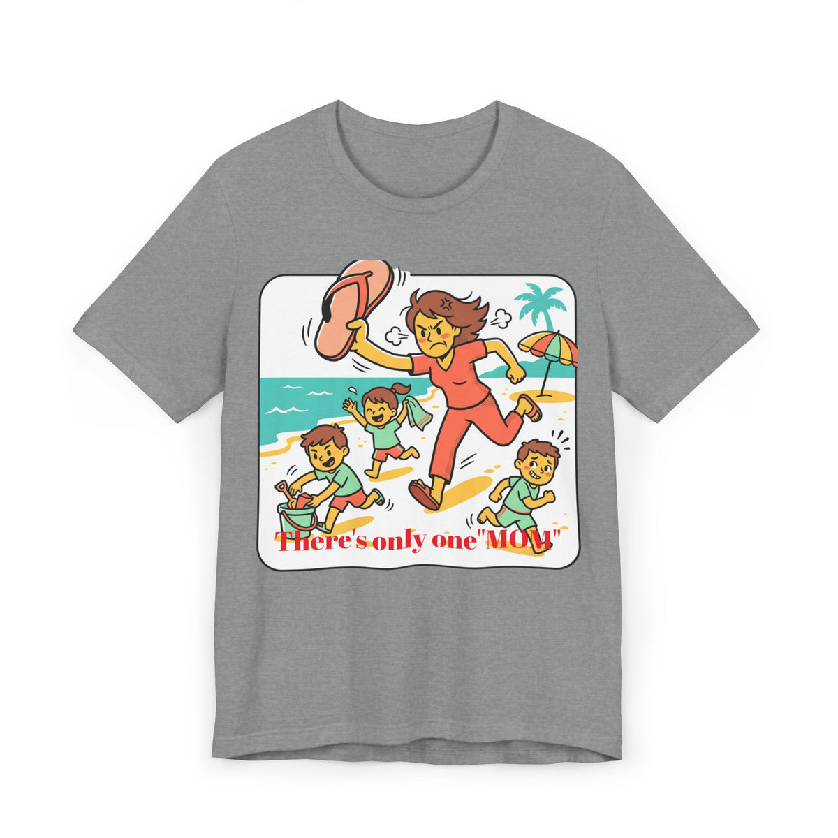Mom’s Beach Rescue T-Shirt — "There’s only one 'MOM'.