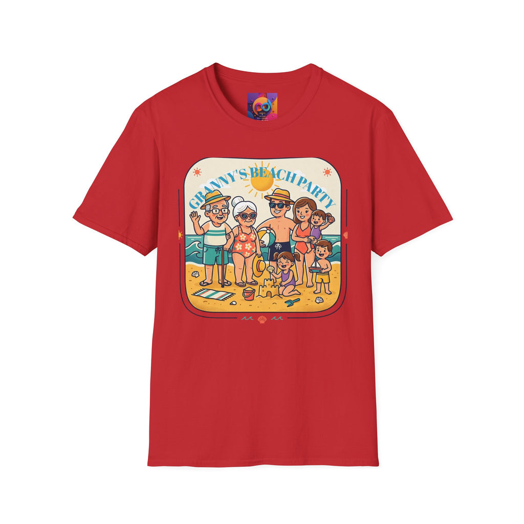 GRANNY’S Beach Party T-Shirt | Family Beach Cartoon Design