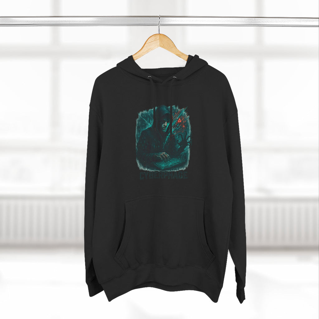 HALLOWEEN Cyberphage Graphic Hoodie | Cozy Fleece Sweatshirt.