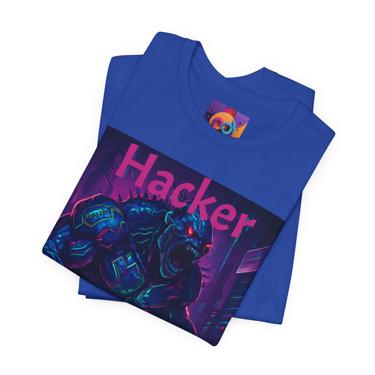 Monster Graphic Tee — '06/28/1971.' Dark Creature Illustration